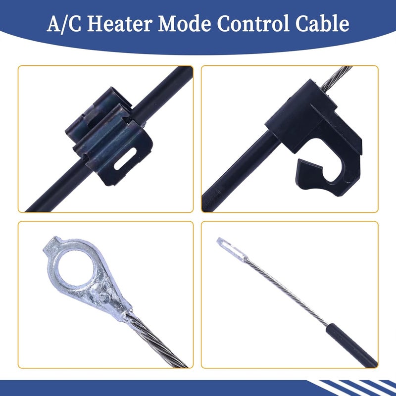 Getfarway 68004203AA A/C Heater Mode Control Cable Compatible with Jeep Wrangler 2007 2008 2009 2010 Replace 68004203AB - Image 4